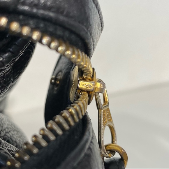 SOLD Authentic Chanel Vintage Black Caviar Tote Bag - Picture 10 of 16